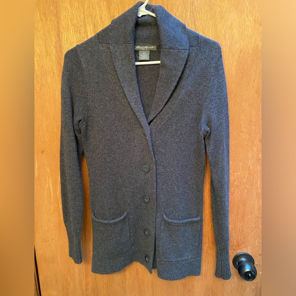 Eddie Bauer sweater cardigan.